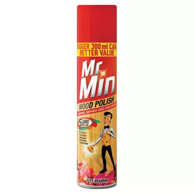 Mr Min Wood Polish Potpourri 300ml Mr Min Wood Polish Potpourri 300ml