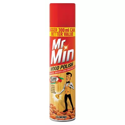 Mr Min Wood Polish Almond 300ml