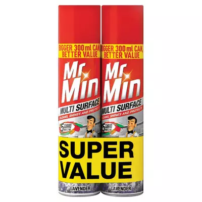 Mr Min Multi Surface Lavender 300ml 2ea