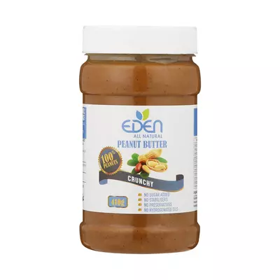 Eden Crunchy Peanut Butter 410g Eden Crunchy Peanut Butter 410g