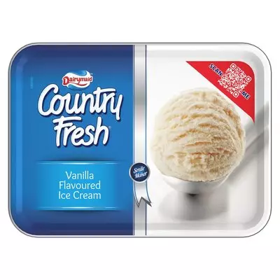 Dairymaid Country Fresh Vanilla Flavoured Ice Cream 1.8L Dairymaid Country Fresh Vanilla Flavoured Ice Cream 1.8L