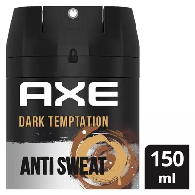 AXE Dark Temptation Antiperspirant Deodorant Body Spray 150ml AXE Dark Temptation Antiperspirant Deodorant Body Spray 150ml