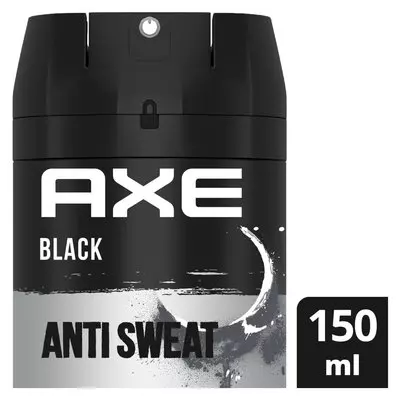 AXE Black Antiperspirant Deodorant Body Spray 150ml
