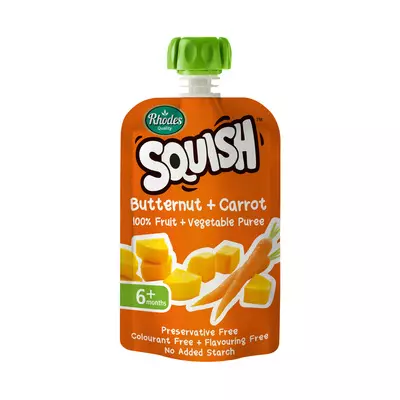 Rhodes Squish Butternut & Carrot 110ml Rhodes Squish Butternut & Carrot 110ml