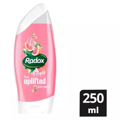 Radox Feel Uplifted Pink Grapefruit and Basil Body Wash 250ml Radox Feel Uplifted Pink Grapefruit and Basil Body Wash 250ml