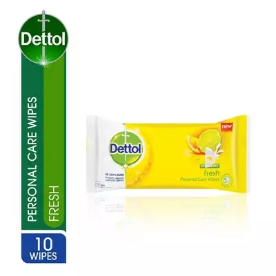 Dettol Fresh Personal Care Wipes 10's