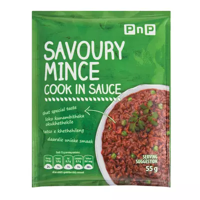 PnP Savoury Mince Sauce 55g PnP Savoury Mince Sauce 55g