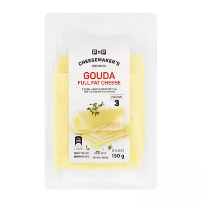 PnP Gouda Slices 150g PnP Gouda Slices 150g