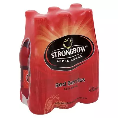 Strongbow Red Berries Bottle 330ml x 6 Strongbow Red Berries Bottle 330ml x 6