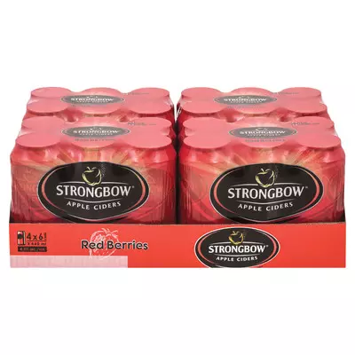 Strongbow Red Berries CANS 440ml x 24