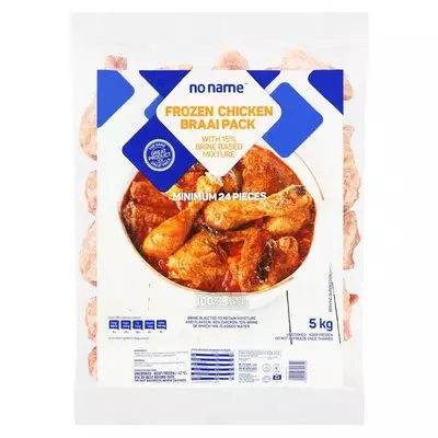 No Name Frozen Chicken Braaipack 5kg No Name Frozen Chicken Braaipack 5kg