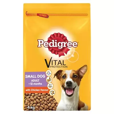 Pedigree D/food Sml Dry Chicken 4 Kg
