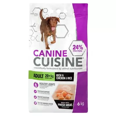 Canine Cuisine Chicken & Rice Medium-Large Adult Dry Dog Food 6kg Canine Cuisine Chicken & Rice Medium-Large Adult Dry Dog Food 6kg