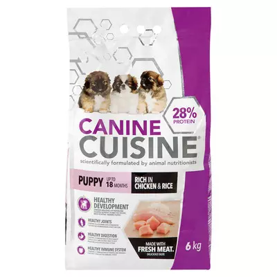 Canine Cuisine Puppy Chicken & Rice 6kg
