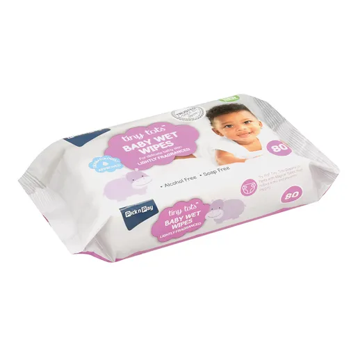 PnP Tiny Tots Baby Wet Wipes Fragranced 80s PnP Tiny Tots Baby Wet Wipes Fragranced 80s