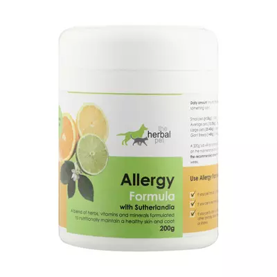 Herbal Pet Allergy Formula 200g