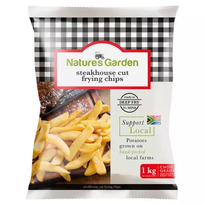 Natures Garden Steakhouse Cut Chips 1kg