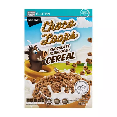 PnP Free From Choc Hoops Cereal 350g PnP Free From Choc Hoops Cereal 350g