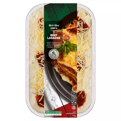 PnP Beef Lasagne 1kg