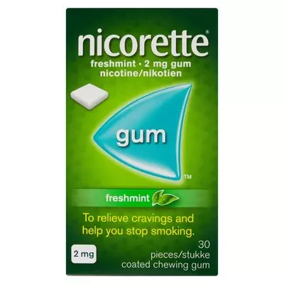 Nicorette Freshmint 2mg 30ea