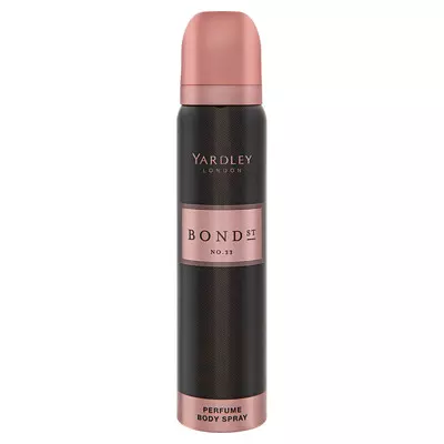 Yardley Bond St No33 Perf Bdy Spray 90ml Yardley Bond St No33 Perf Bdy Spray 90ml