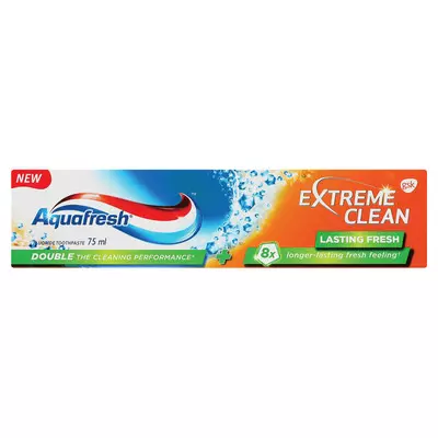 Aquafresh Toothpaste Extreme Clean Lasting Fresh 75ml