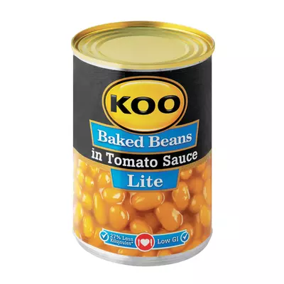 Koo Baked Beans In Tomato Sauce Lite 410g Koo Baked Beans In Tomato Sauce Lite 410g