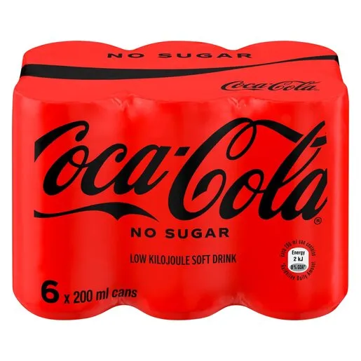 Coca-Cola Zero 200ml x 6