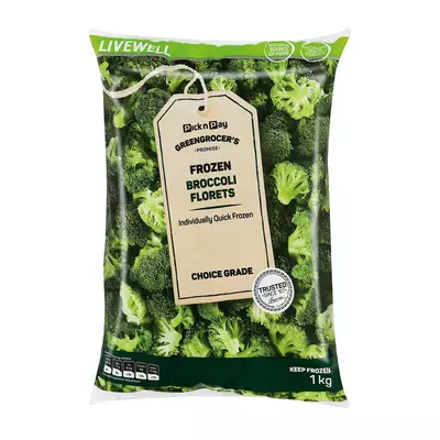 PnP Live Well Broccoli Florets 1kg