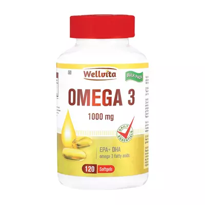 Wellvita Omega 3 1000mg 120ea