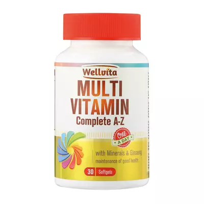 Wellvita Multivitamin A-z Softgels 30ea