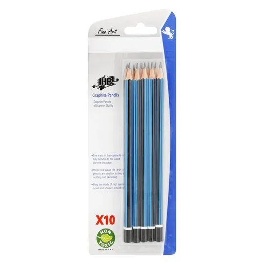 Fine Art HB Pencil 10 Pack Fine Art HB Pencil 10 Pack