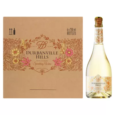 Durbanville Hills Sparkling Sauvignon Blanc 750ml x 6 Durbanville Hills Sparkling Sauvignon Blanc 750ml x 6