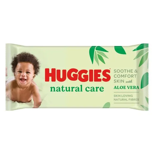 Huggies Baby Wipes Natural Care 56's