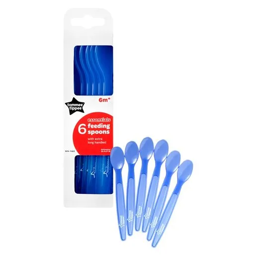 Tommee Tippee Essentials Feed Spoon 6ea Tommee Tippee Essentials Feed Spoon 6ea