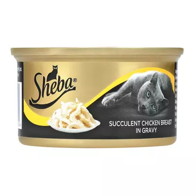 Sheba Chicken Breast In Gravy 85g Sheba Chicken Breast In Gravy 85g
