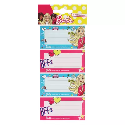 Creative Barbie Book Labels Creative Barbie Book Labels