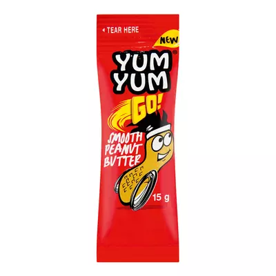 Yum Yum Smooth Peanut Butter Sachet 15g Yum Yum Smooth Peanut Butter Sachet 15g