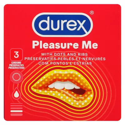 Durex Pleasure Me Condoms 3's Durex Pleasure Me Condoms 3's