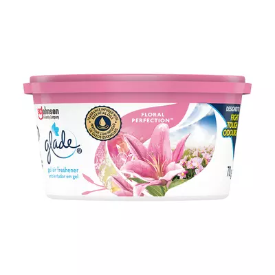 Glade Gel Air Freshener Floral Perfection 70g Glade Gel Air Freshener Floral Perfection 70g