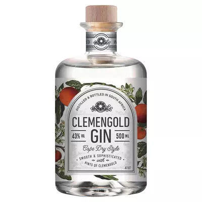 Clemengold Cape Dry Style Gin 500ml Clemengold Cape Dry Style Gin 500ml
