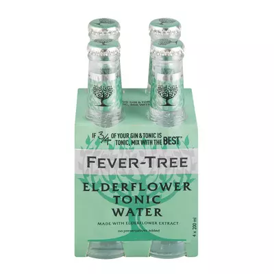 Fever-Tree Elderflower 200ml x 4 Fever-Tree Elderflower 200ml x 4