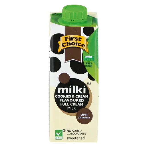 First Choice Cookies & Cream Flavoured Milk 250ml