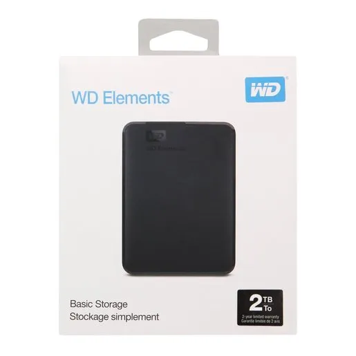 Western Digital Elements Port 2TB Black