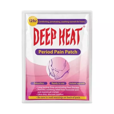 Deep Heat Period Pain Patch