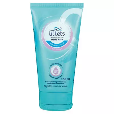 Lil-lets Int Creme Wash Unscented 150ml Lil-lets Int Creme Wash Unscented 150ml