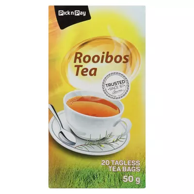 PnP Rooibos Tea 20ea PnP Rooibos Tea 20ea
