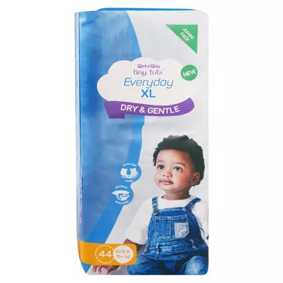 PnP Tiny Tots Xl Size 6 44 Pack
