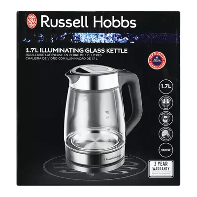 Russell Hobbs 1.7L Glass Ketlle Russell Hobbs 1.7L Glass Ketlle