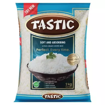 Tastic Soft & Absorbing Long Grain White Rice 2kg Tastic Soft & Absorbing Long Grain White Rice 2kg